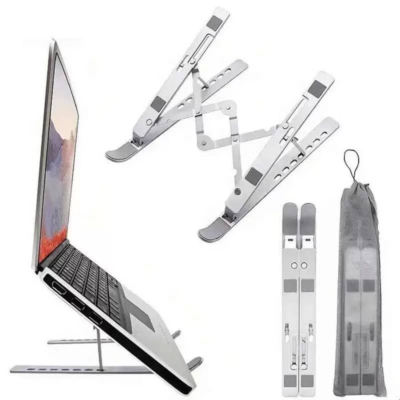 Laptop Stand for Desk,with adjustable height and angle for improved comfort